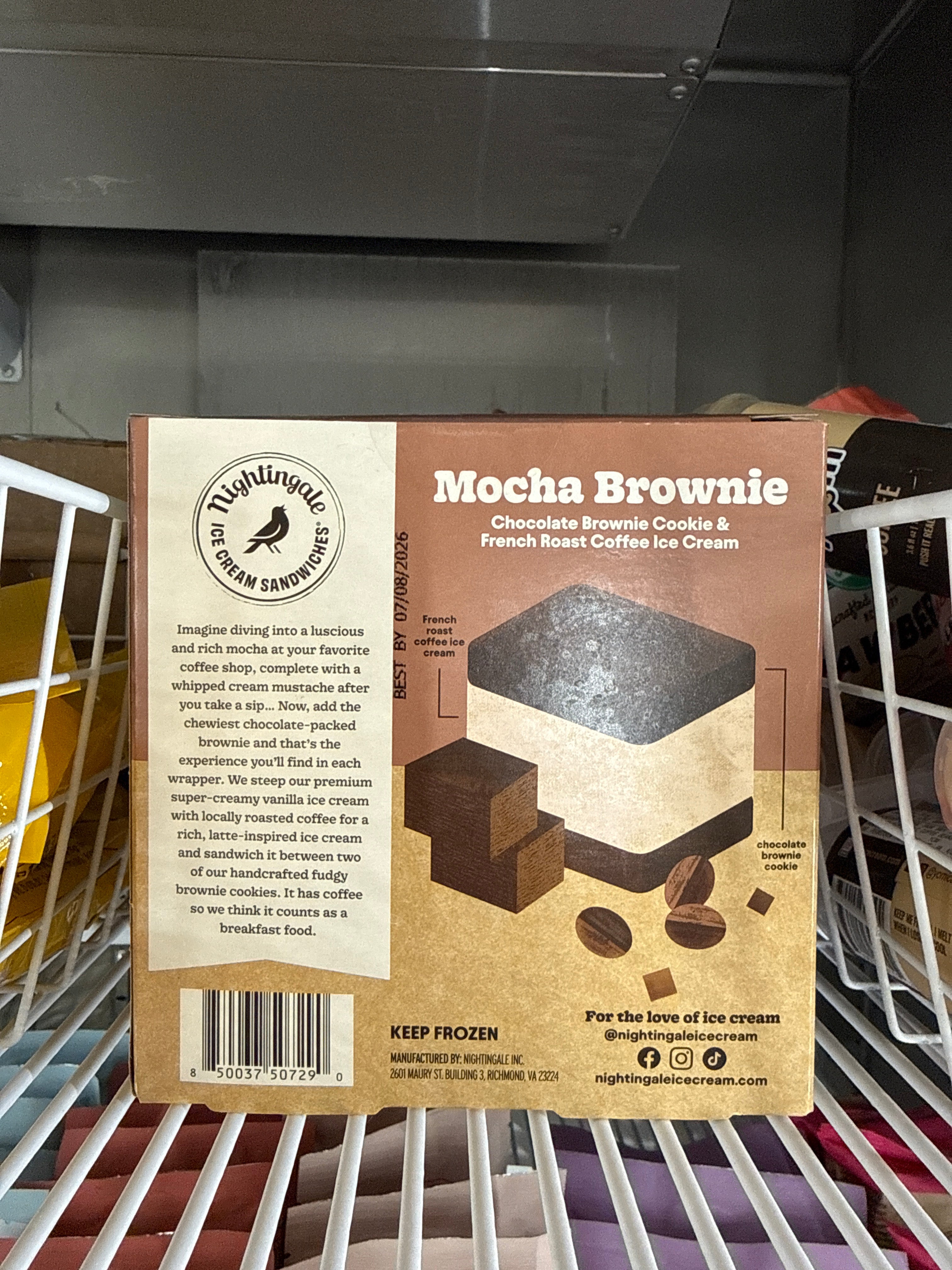 Nightingale Mocha Brownie