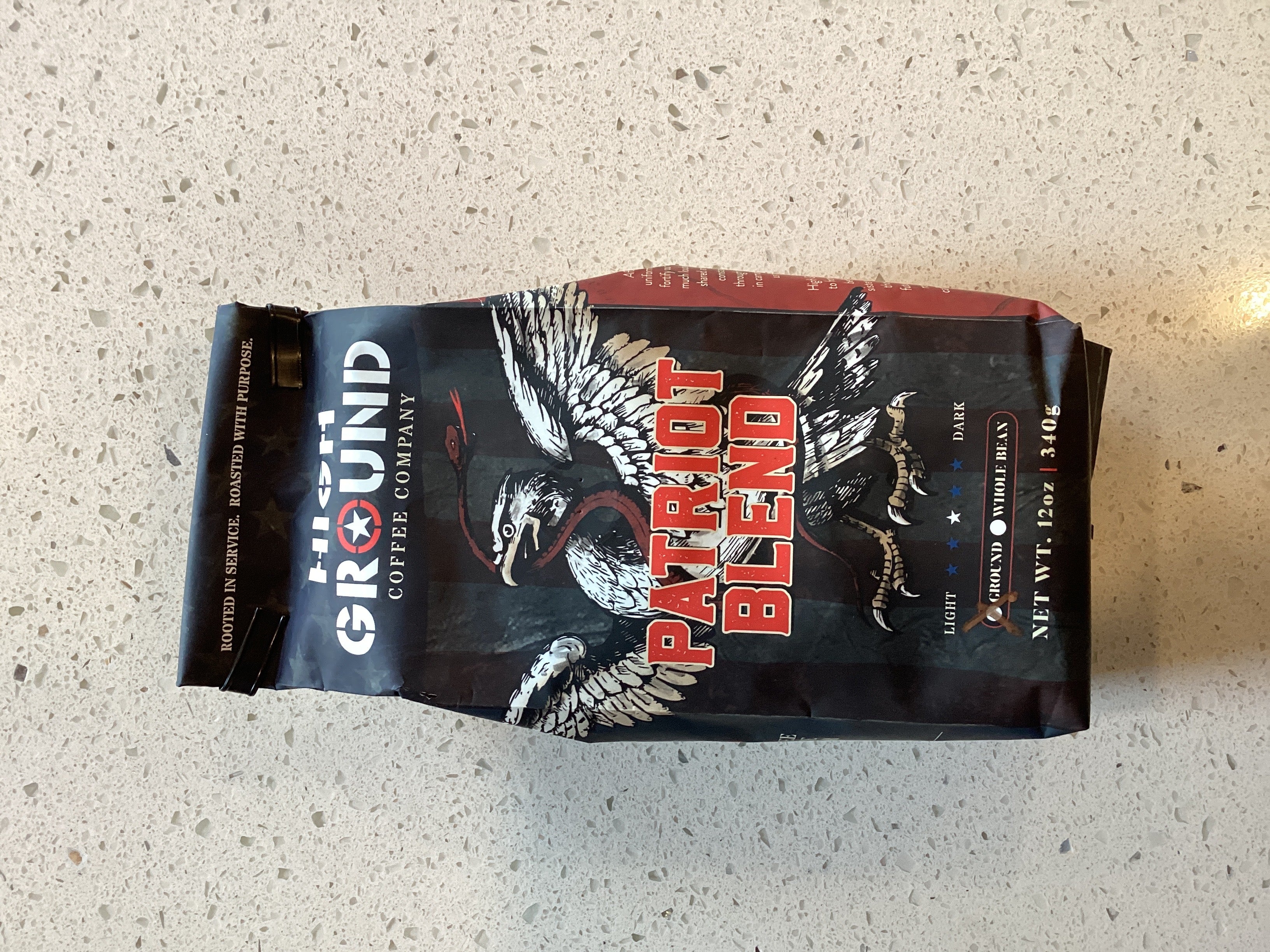 High Ground Coffee  Patriot Blend