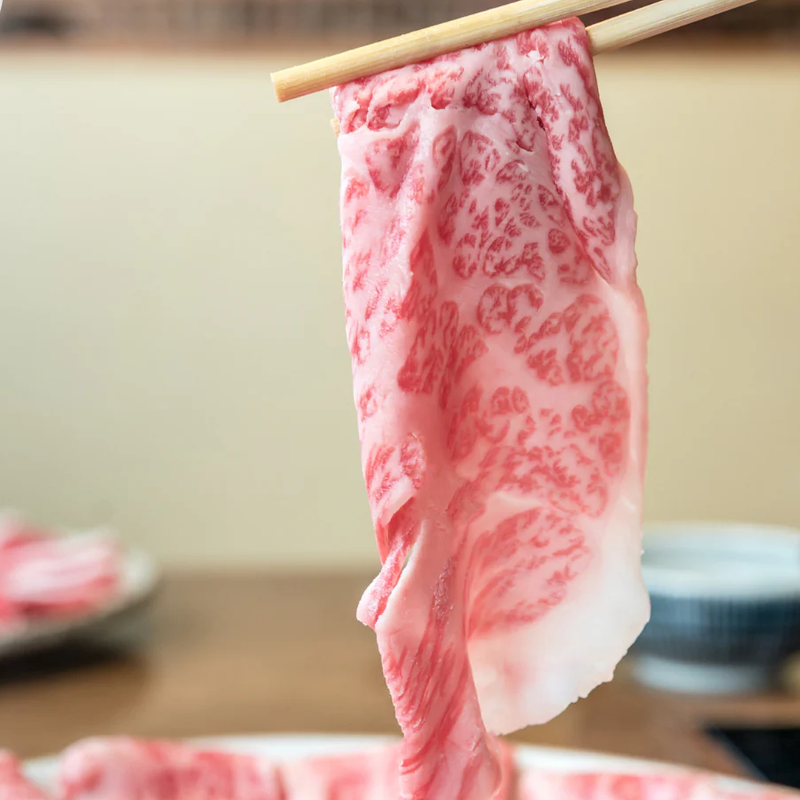 Japanese A5 Chuck Shabu Shabu Cuts