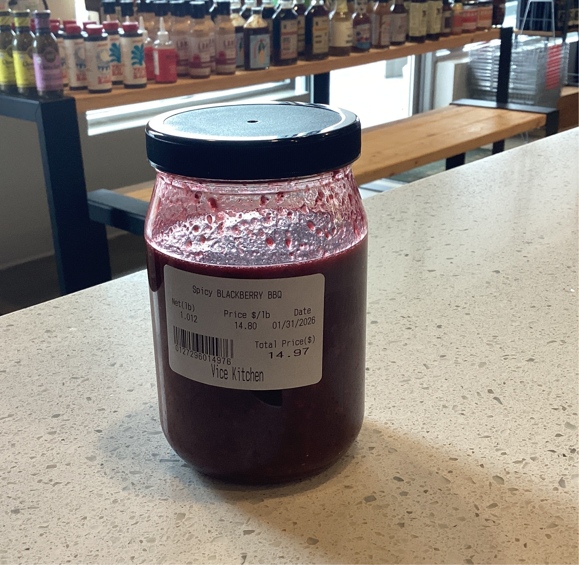 Spicy Blackberry BBQ