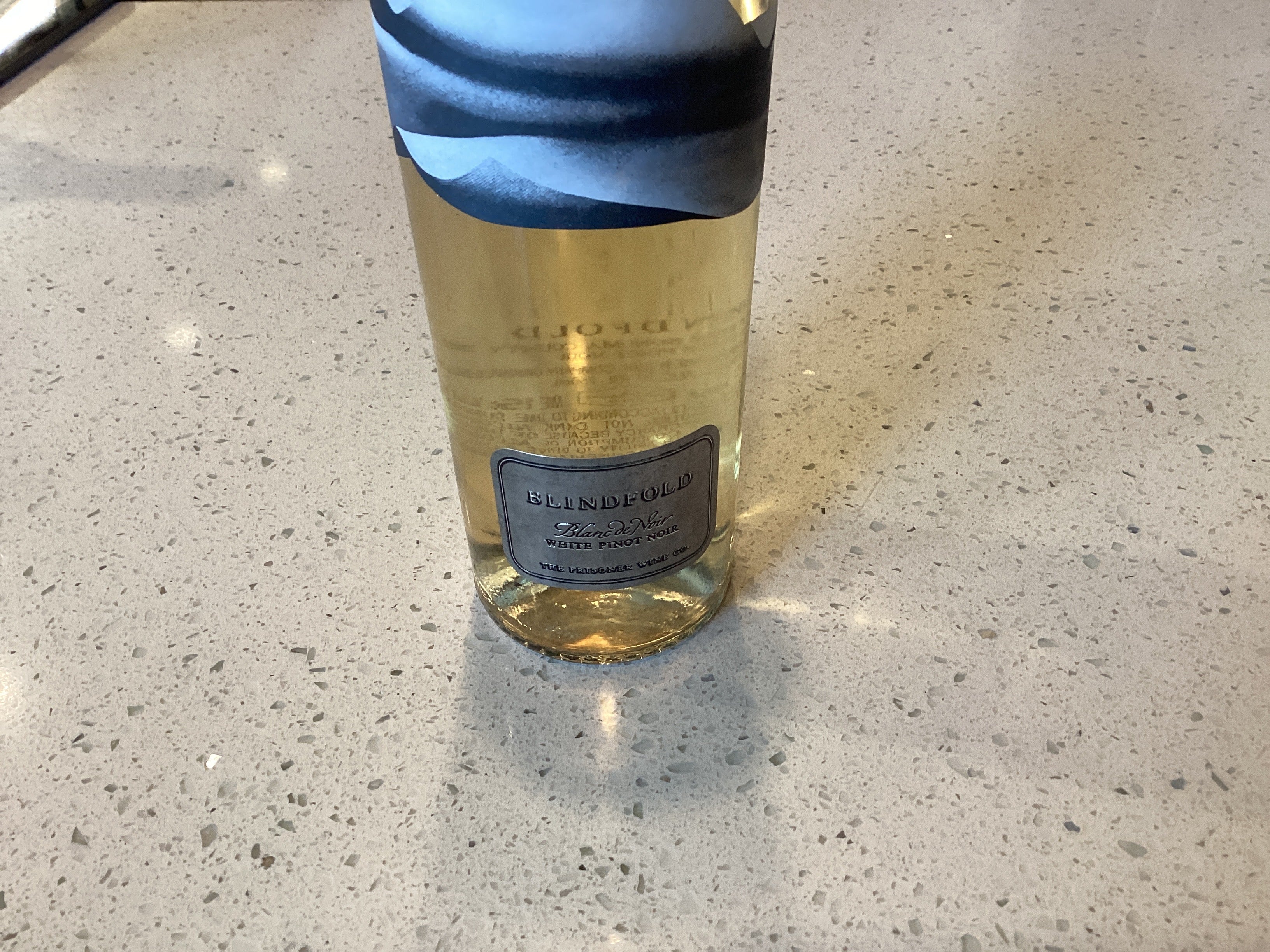 Blindfolded Pinot Noir