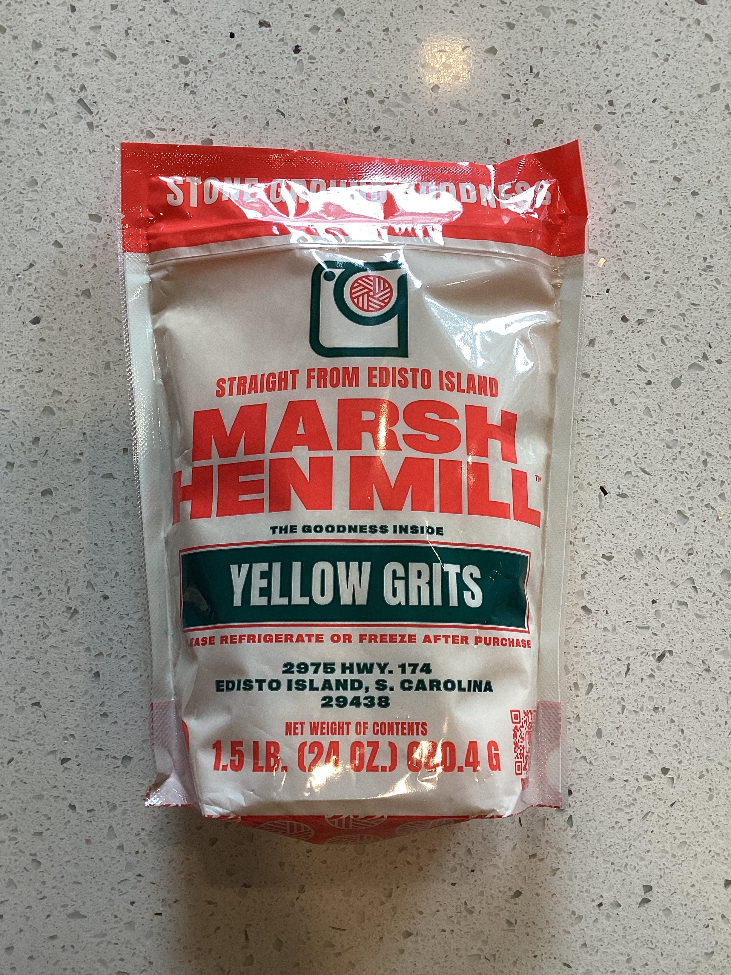 Marsh Hen Yellow Grits