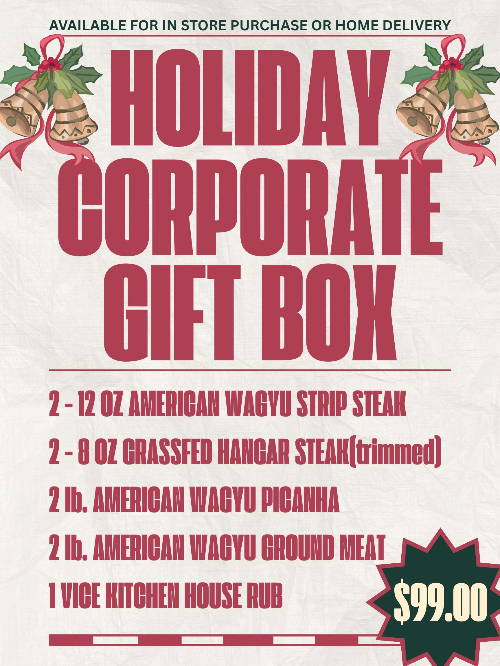 HOLIDAY CORPORATE MEAT BOX