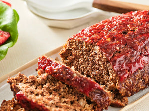 Beef Meatloaf with Brown Sugar Glaze