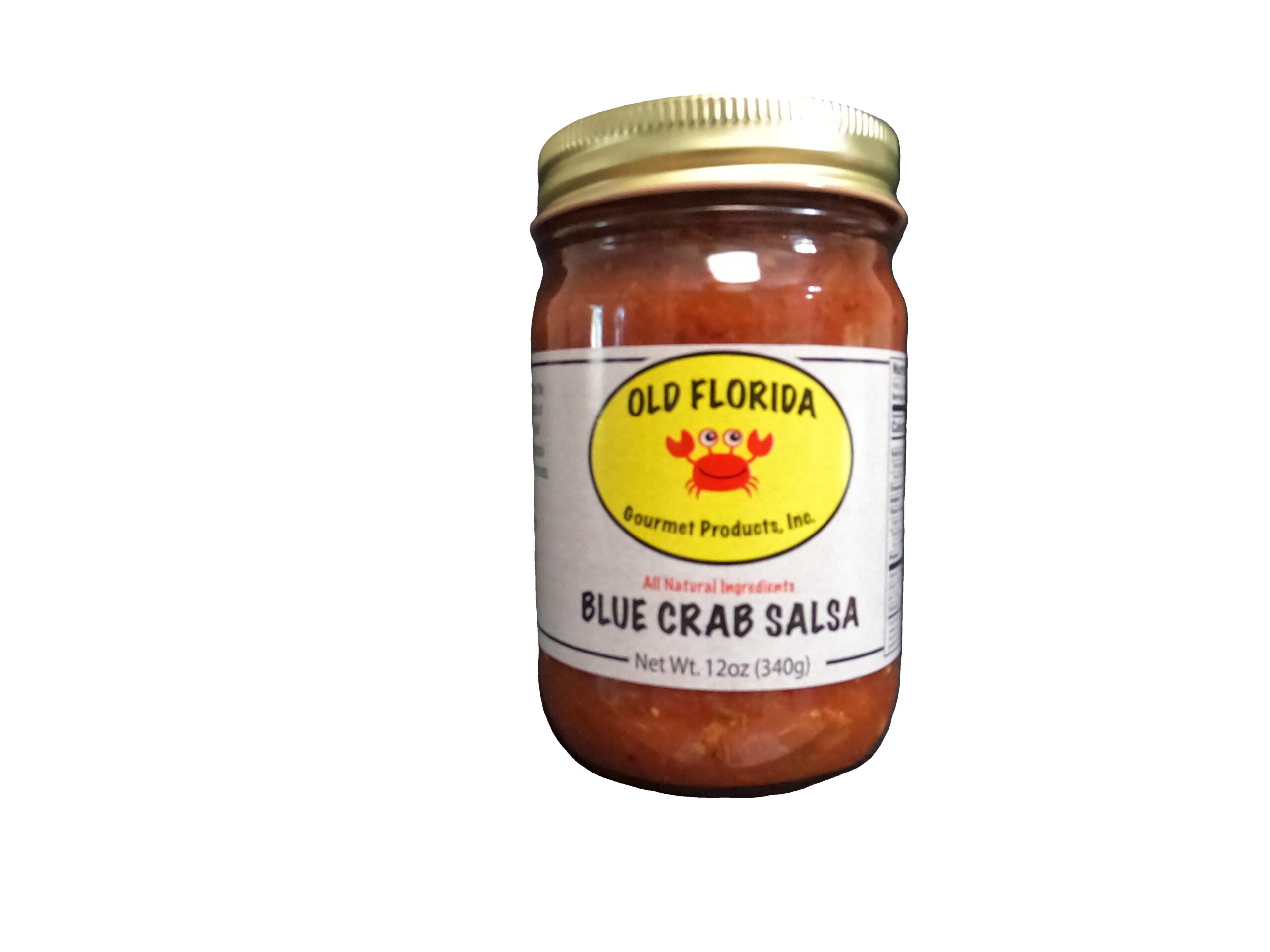 Old Florida Gourmet Salsa - Mild Blue Crab 12 oz