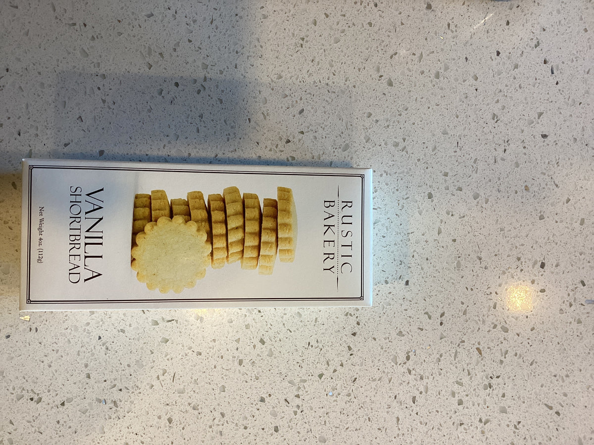 Rustic Bakery Vanilla Shortbread Cookie
