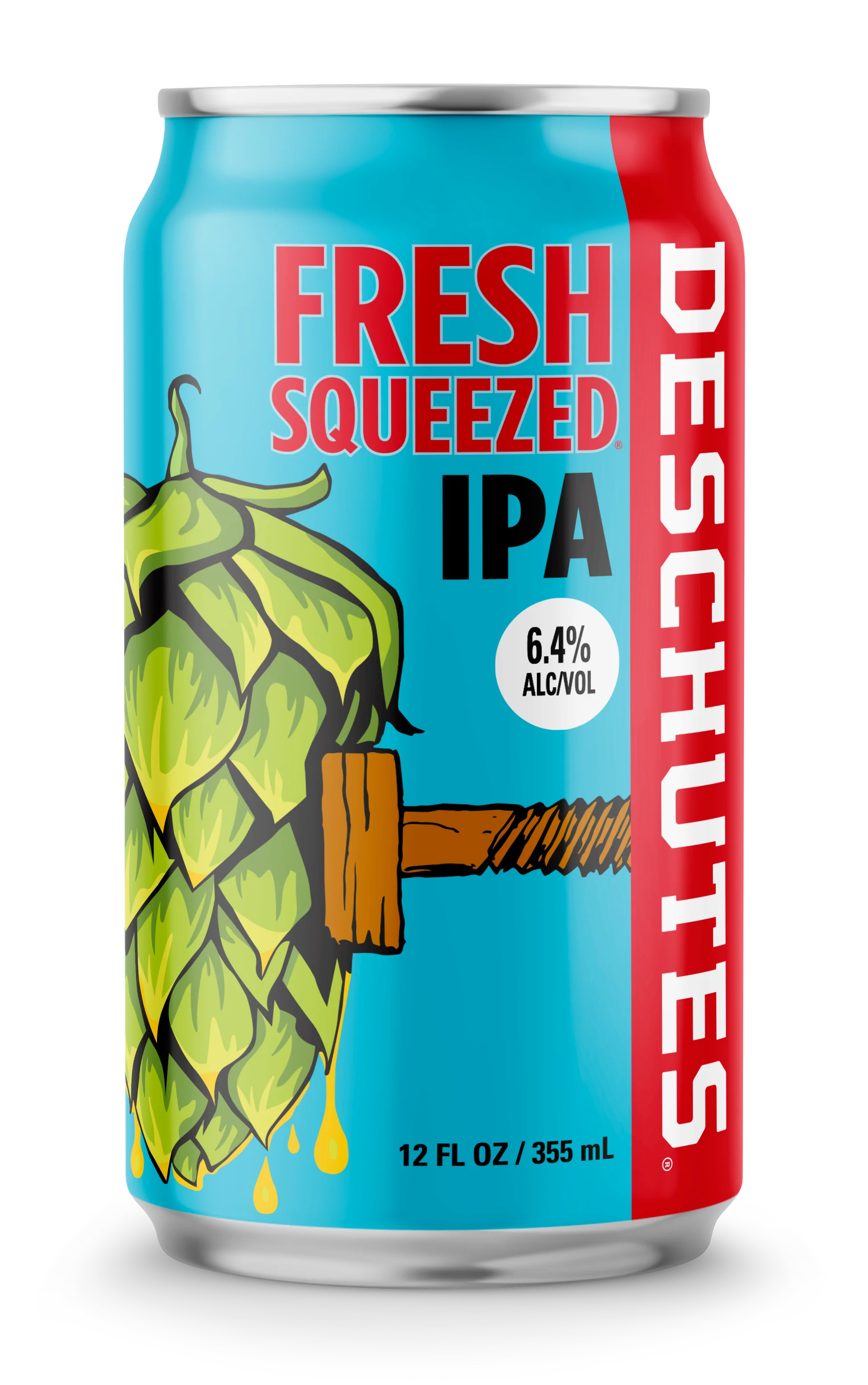 Deschutes Brewery Fresh Squeezed IPA Beer 6/12 FLUID OUNCES