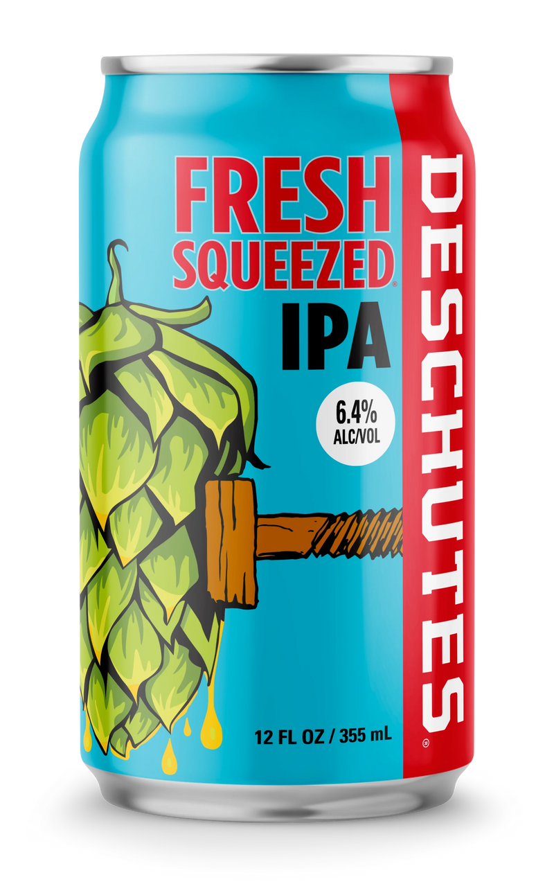 Deschutes Brewery Fresh Squeezed IPA Beer 6/12 FLUID OUNCES