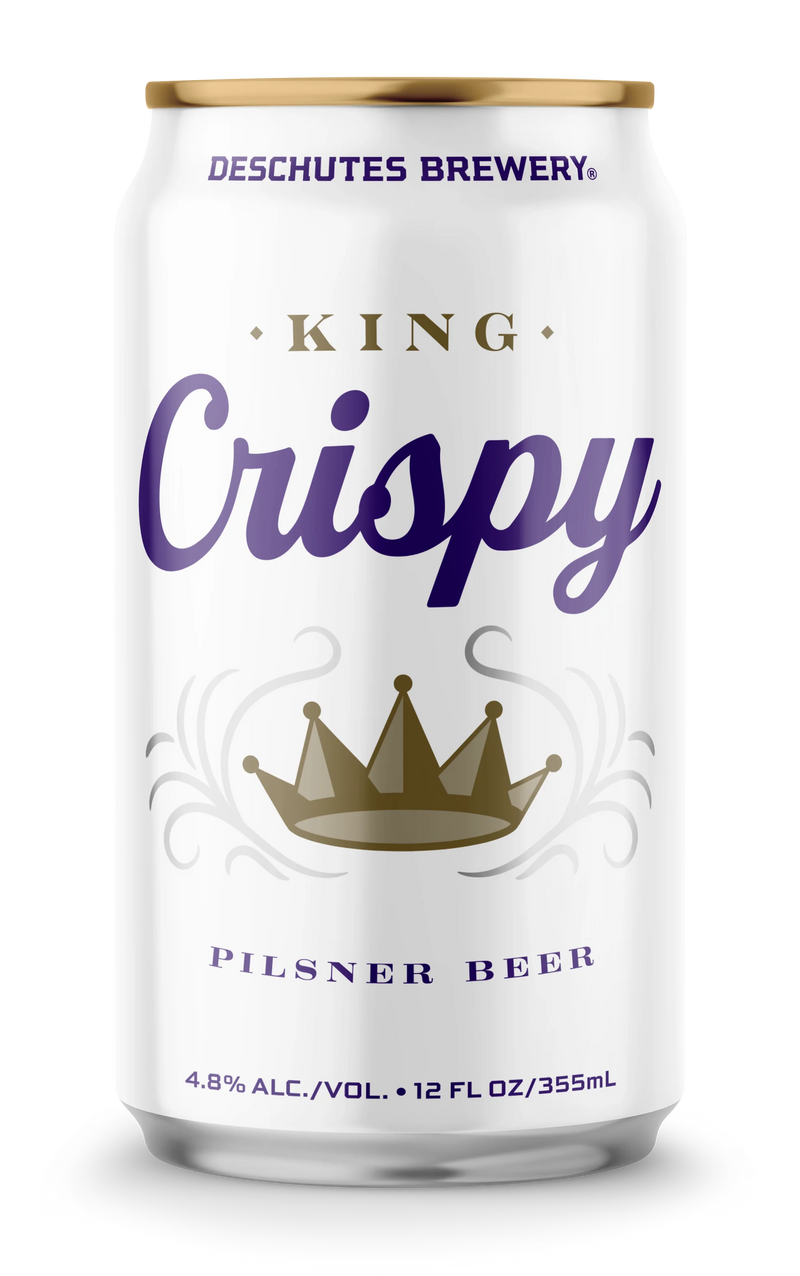 Deschutes Brewery King Crispy Pilsner Beer 6 Pack Cans