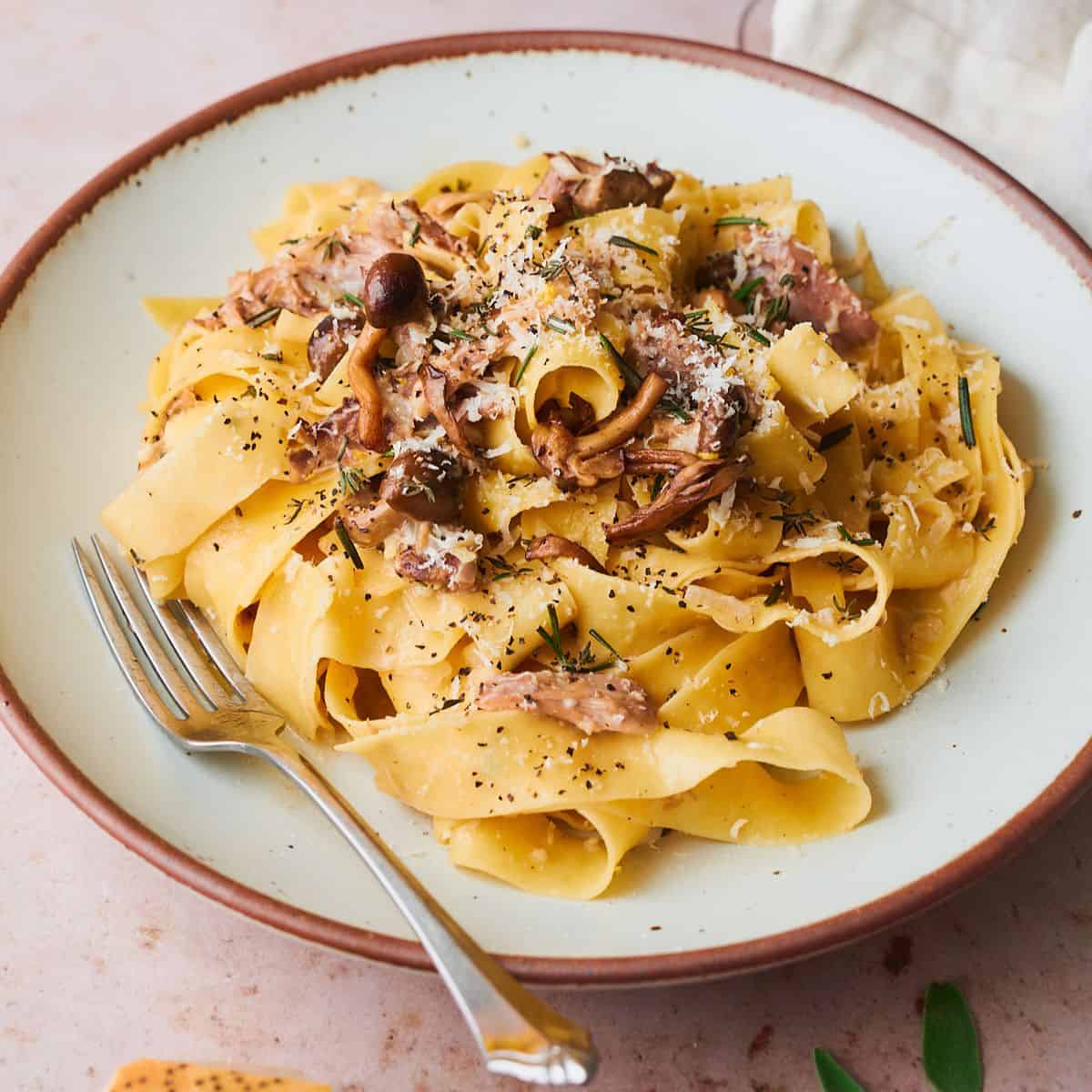 Duck&Mushroom Pasta