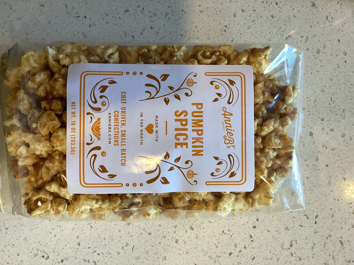Pumpkin Spice Caramel Popcorn