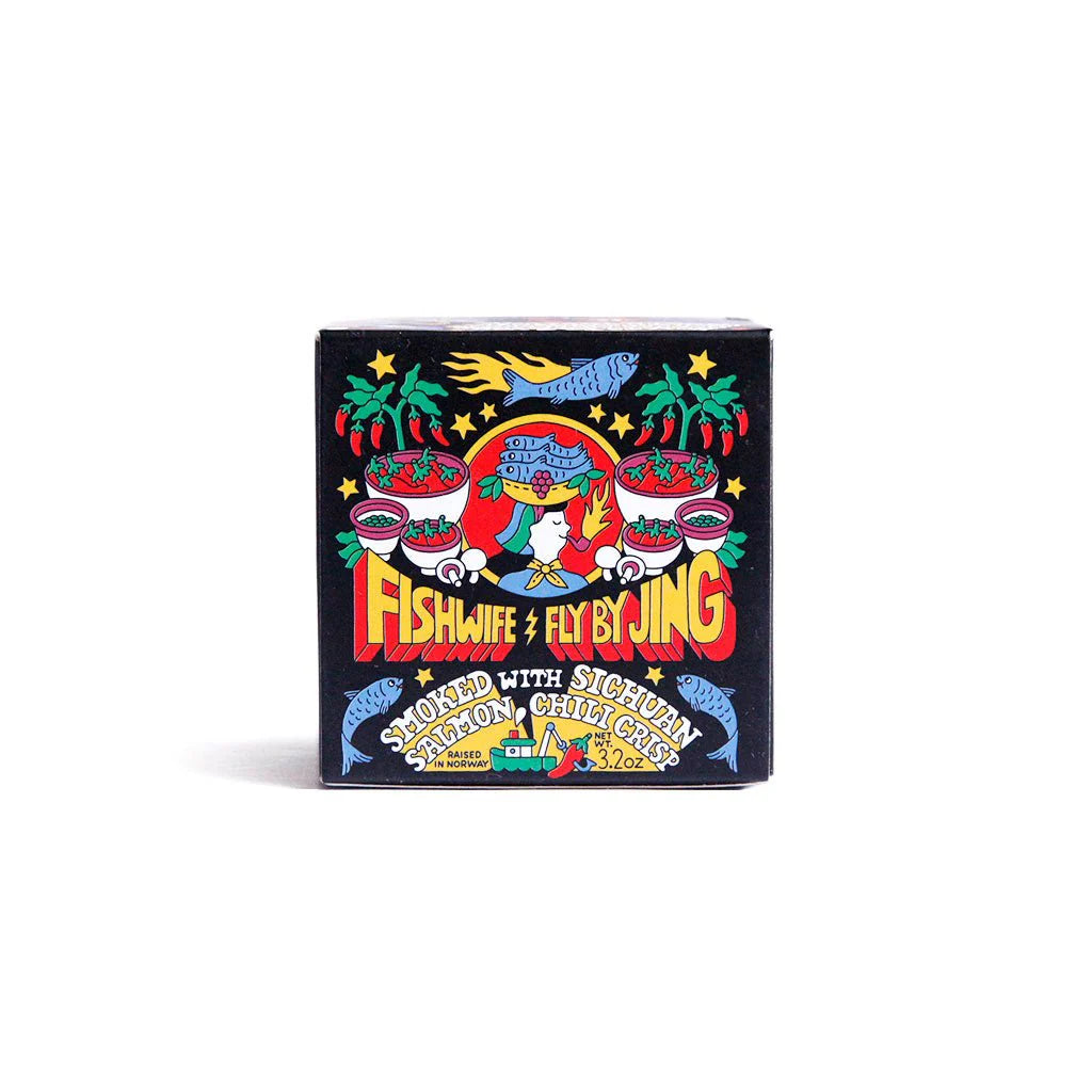 Fishwife Smoked Salmon with Sichuan Chili Crisp 90 GRAMS