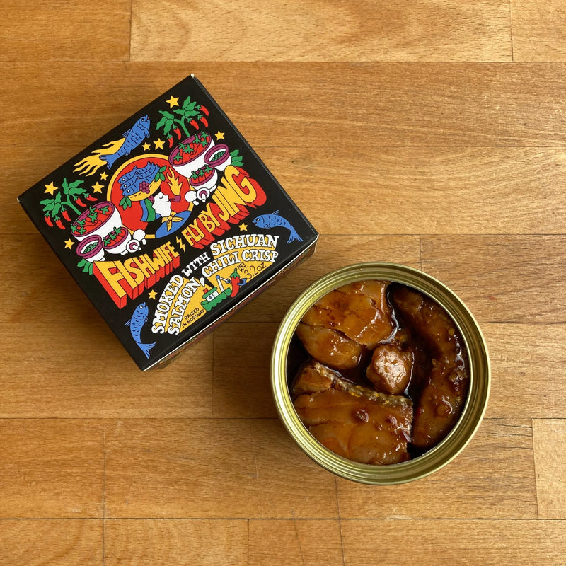 Fishwife Smoked Salmon with Sichuan Chili Crisp 90 GRAMS