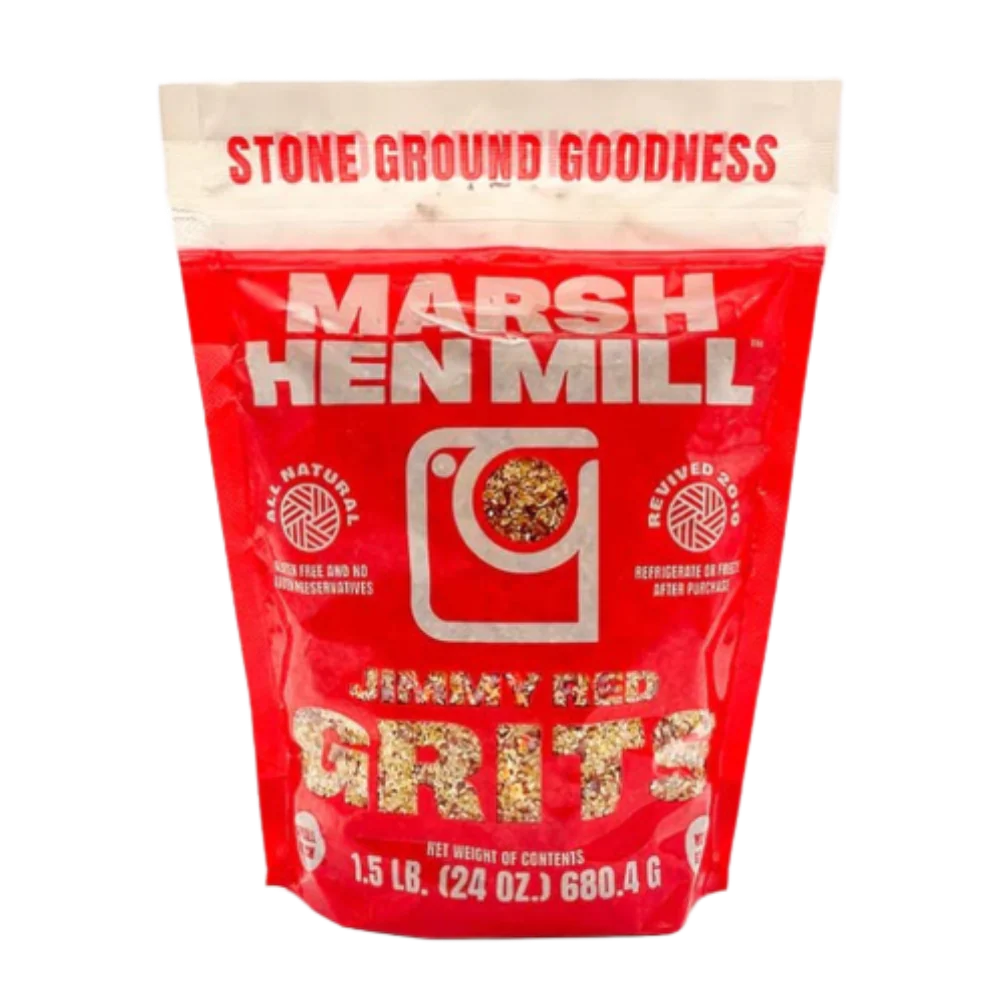 Marsh Hen Mill Stone Ground Jimmy Red Grits 24 oz