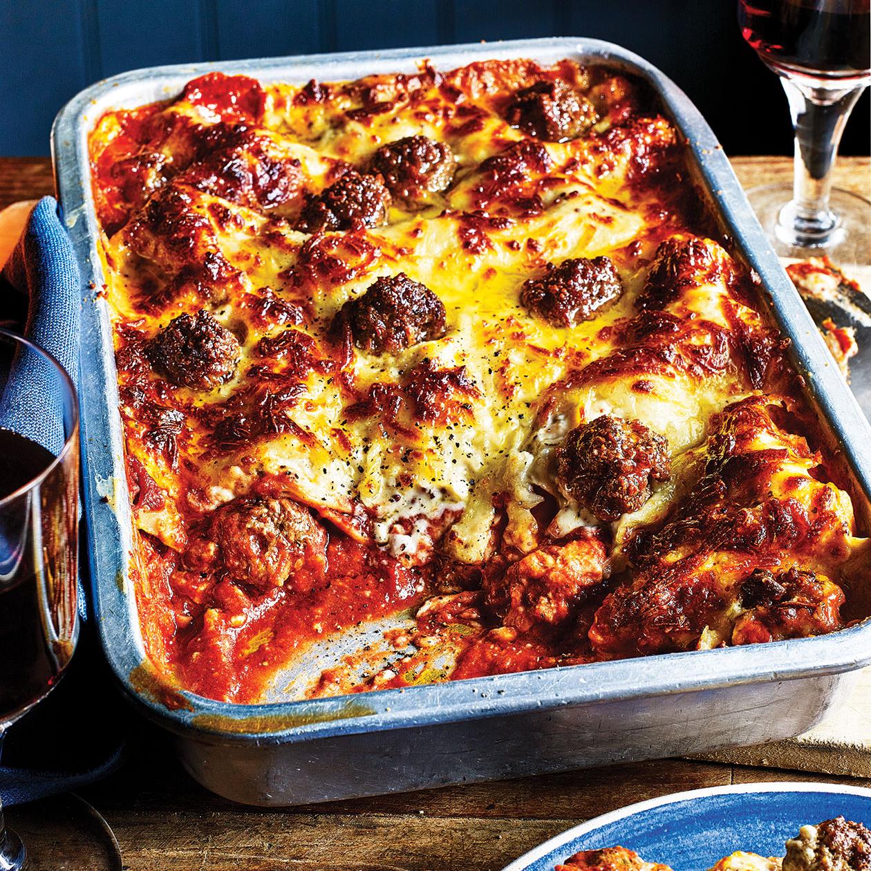 Meatball Lasagna