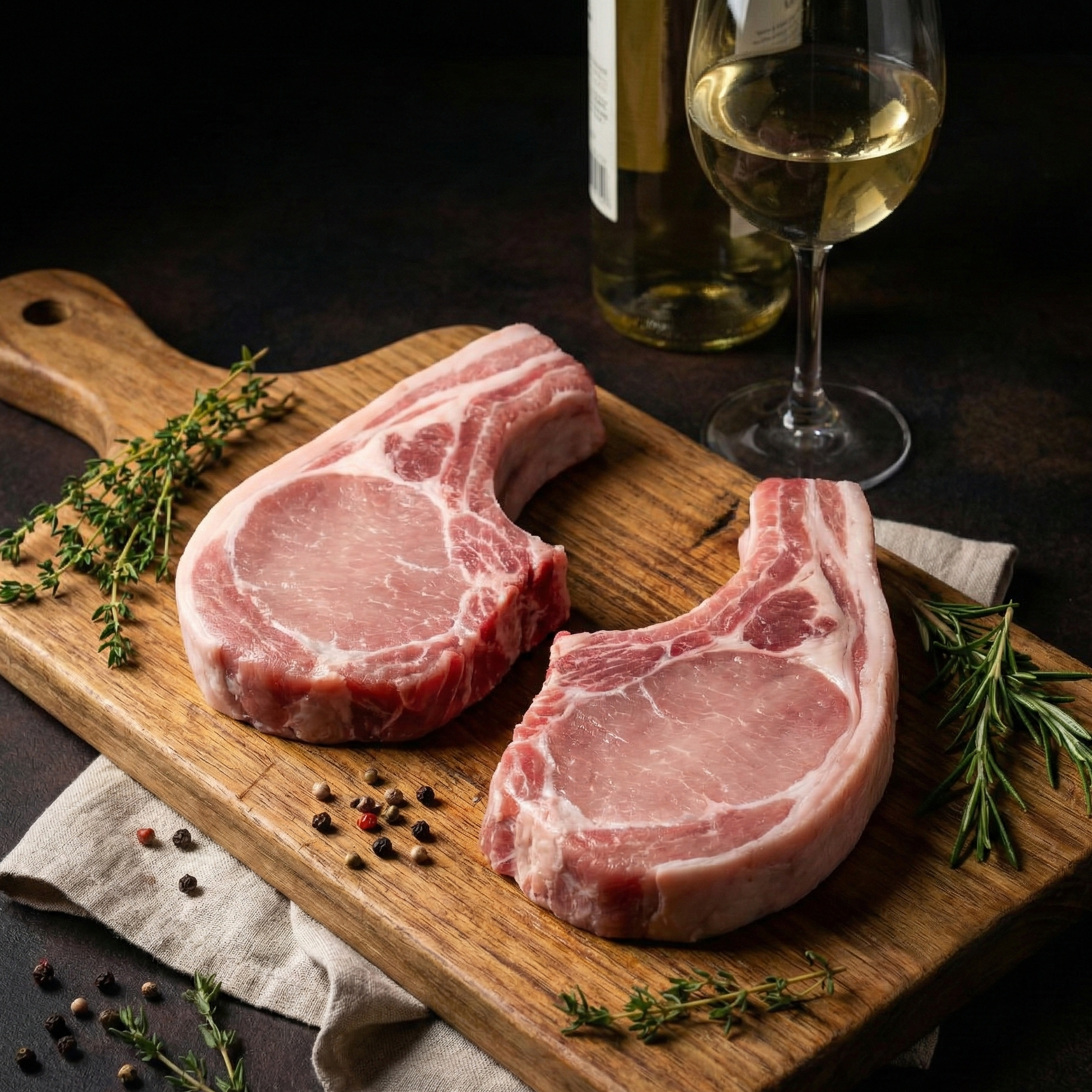 Standing Stone Heritage Pork Chop (Bone-In) (Avg Weight 12 - 16 oz / T ...