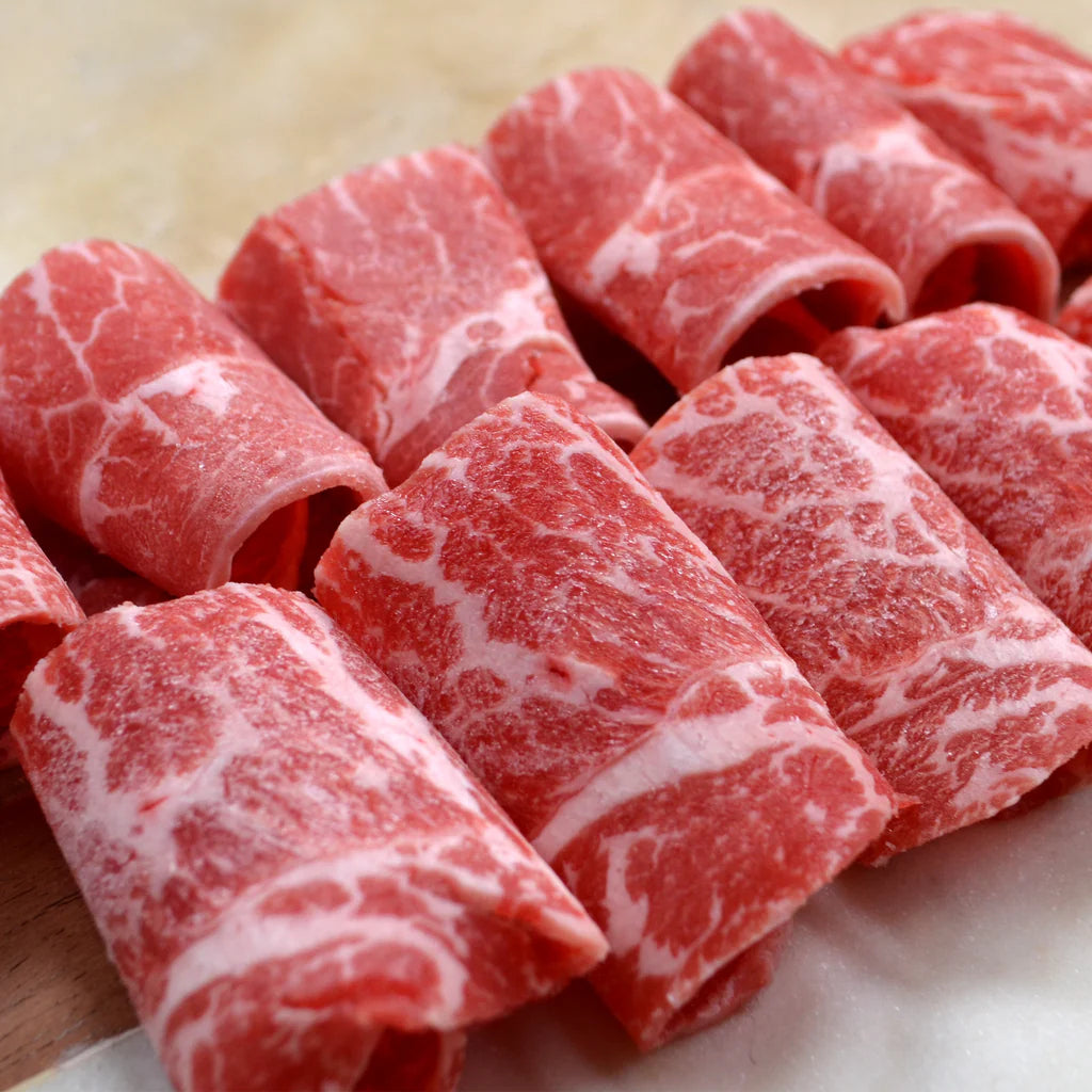 Shaved American Wagyu Ribeye for Shabu Shabu