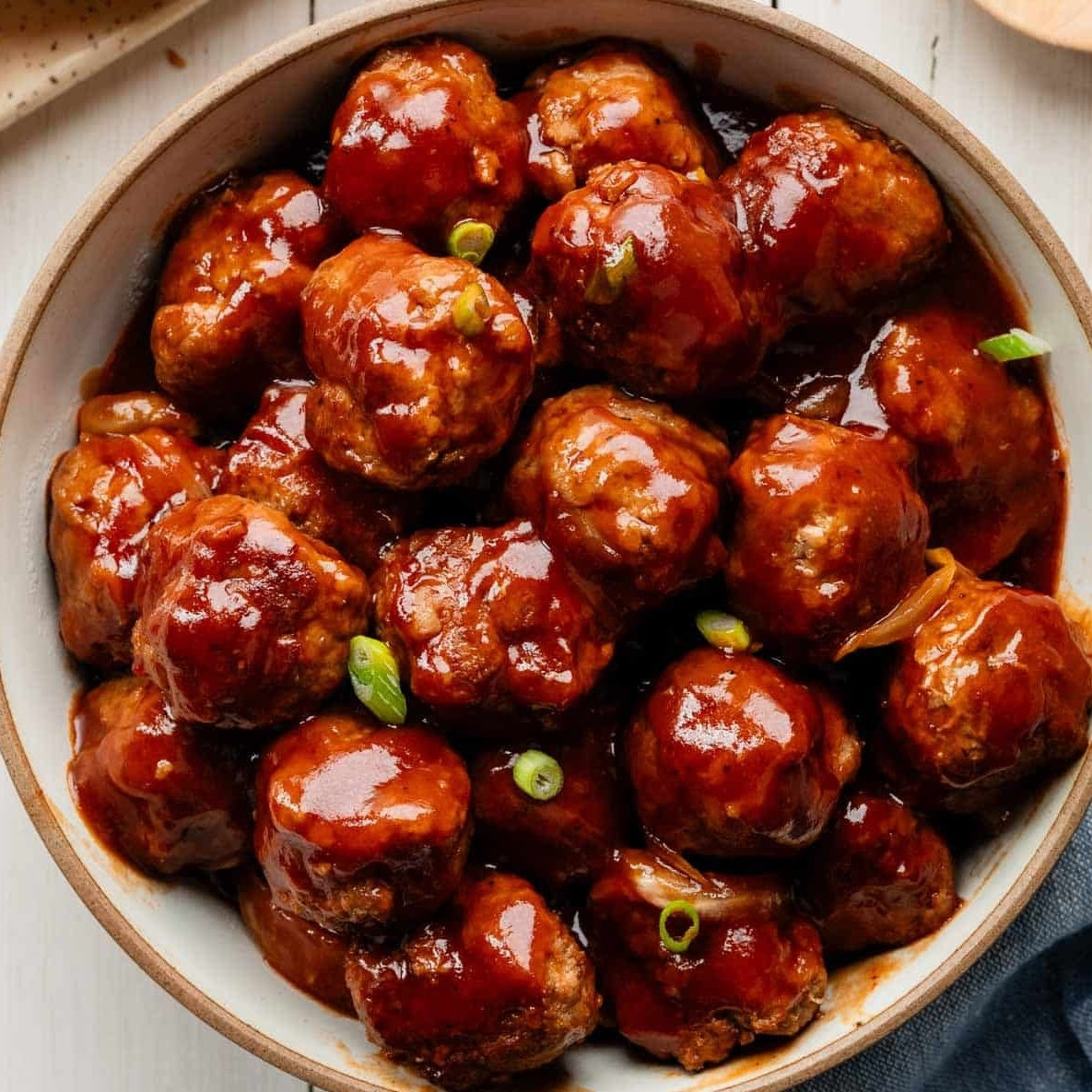 Spicy BBQ Meatballs