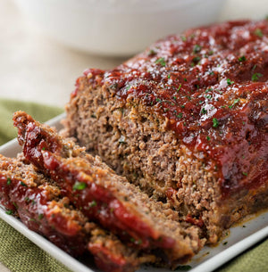 Strawberry Chipotle Meat Loaf
