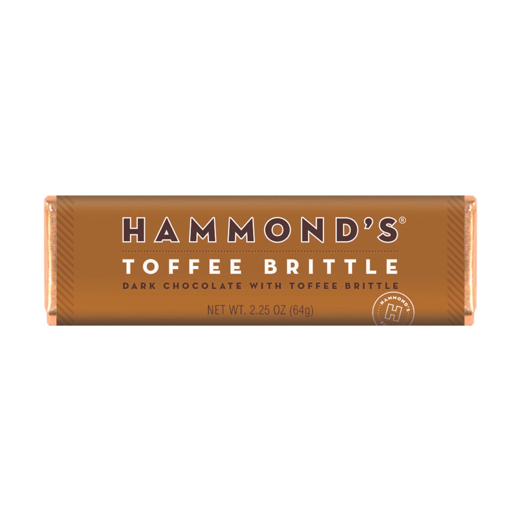 Hammond's Toffee Brittle Dark Chocolate Bars