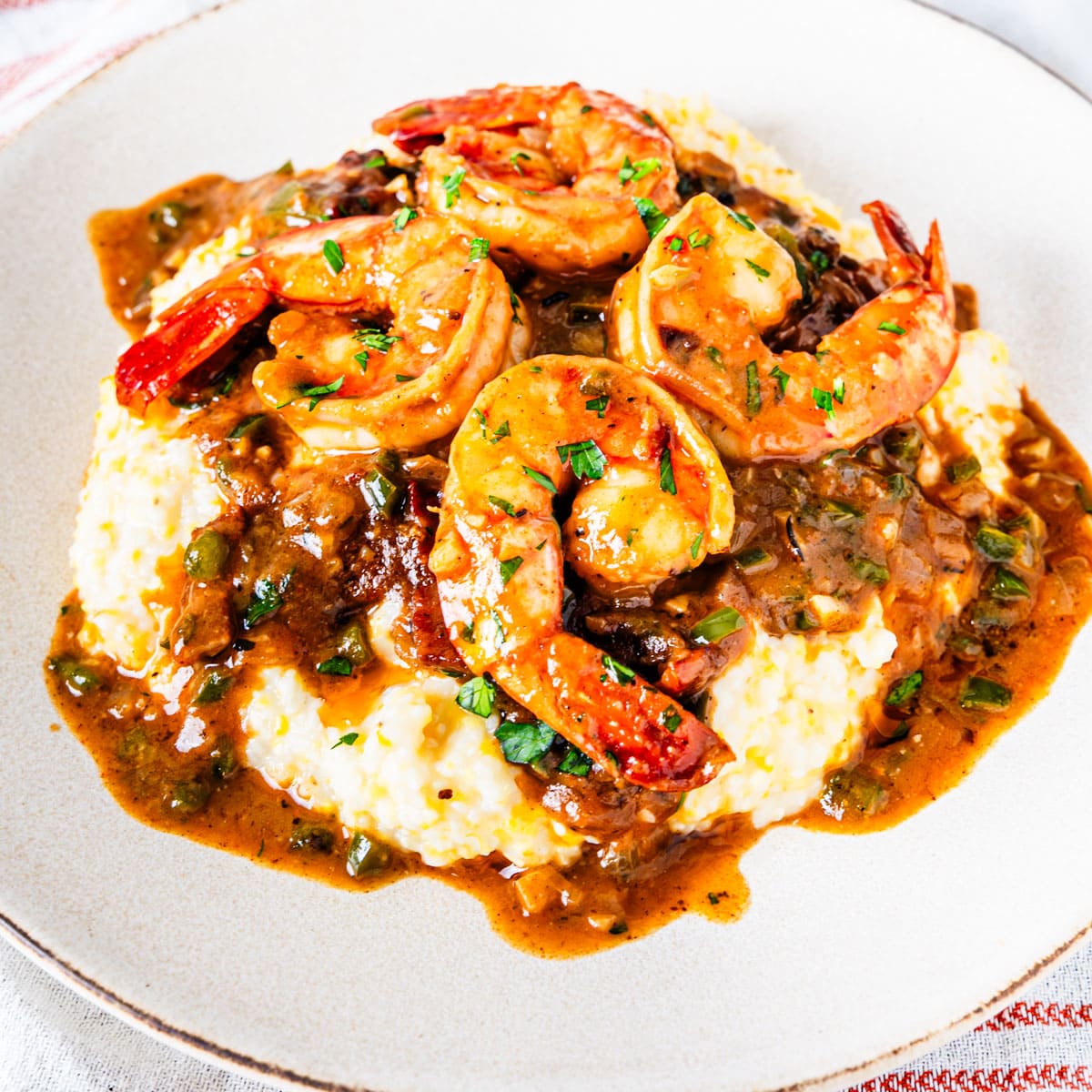 Cajin Shrimp and Grits