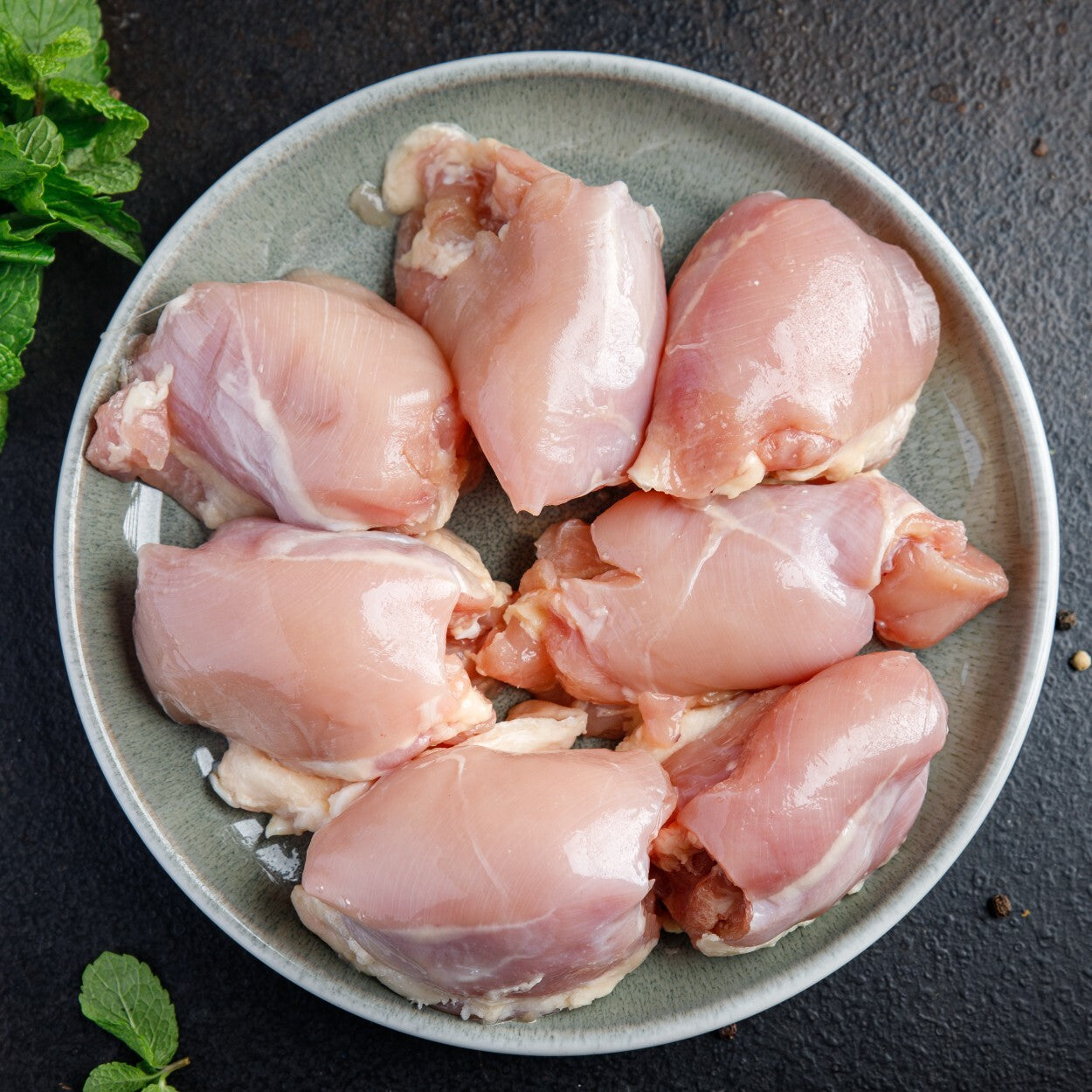 Springer Chicken Thighs, Boneless, Skinless