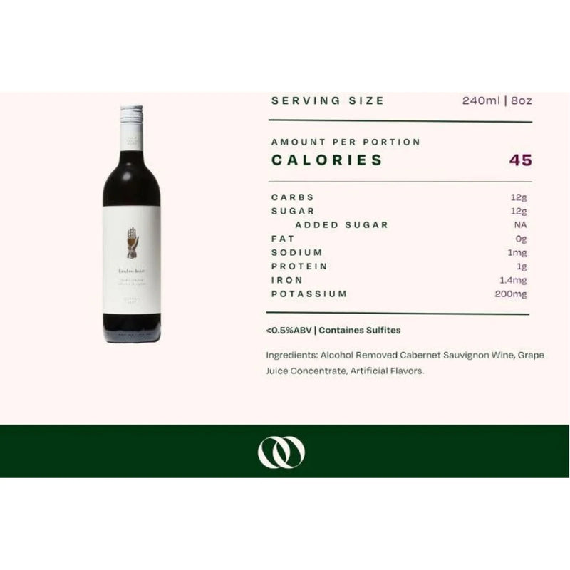 Hand on Heart Alcohol Removed Sauvignon