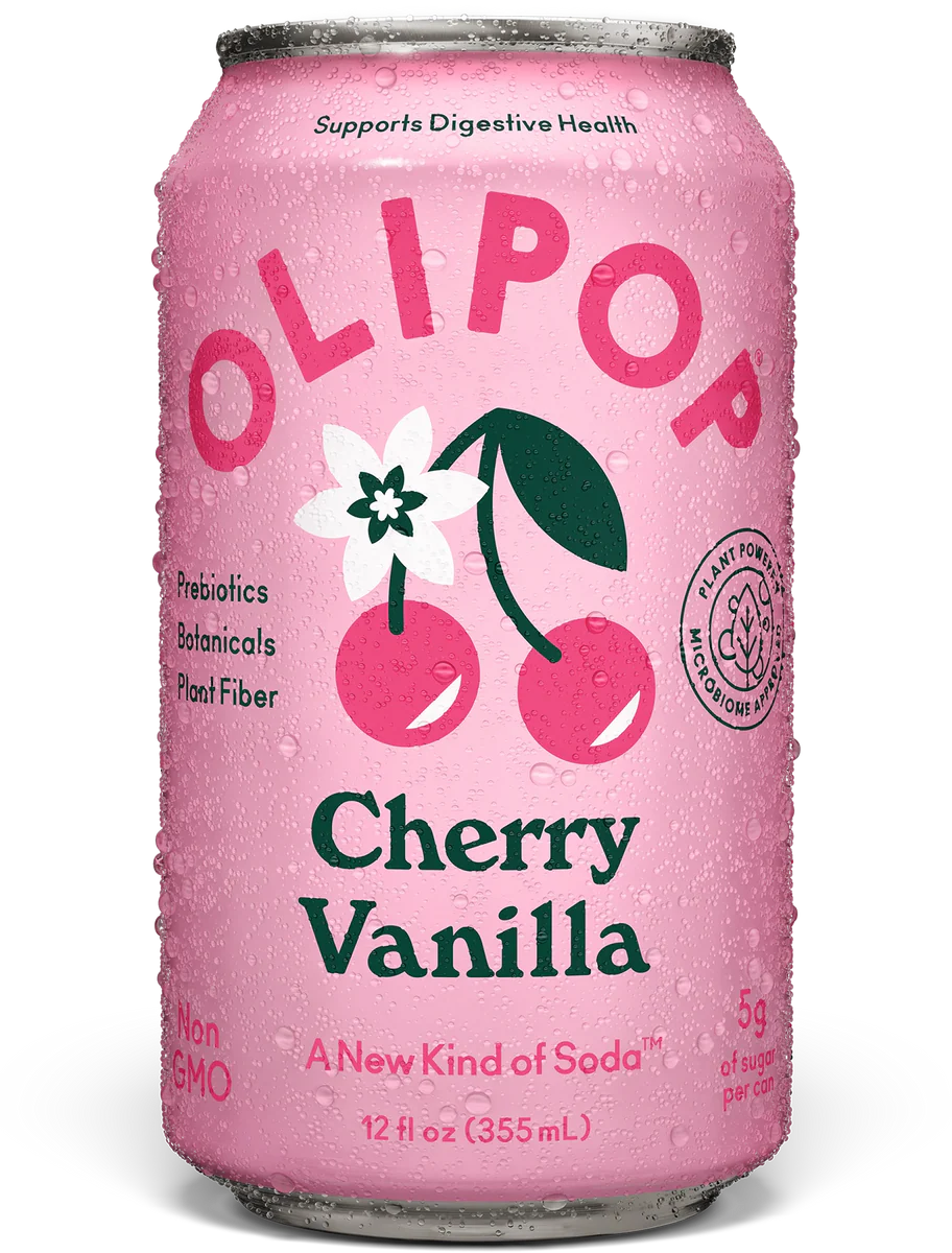 Olipop, Tonic Sparkling Cherry Vanilla