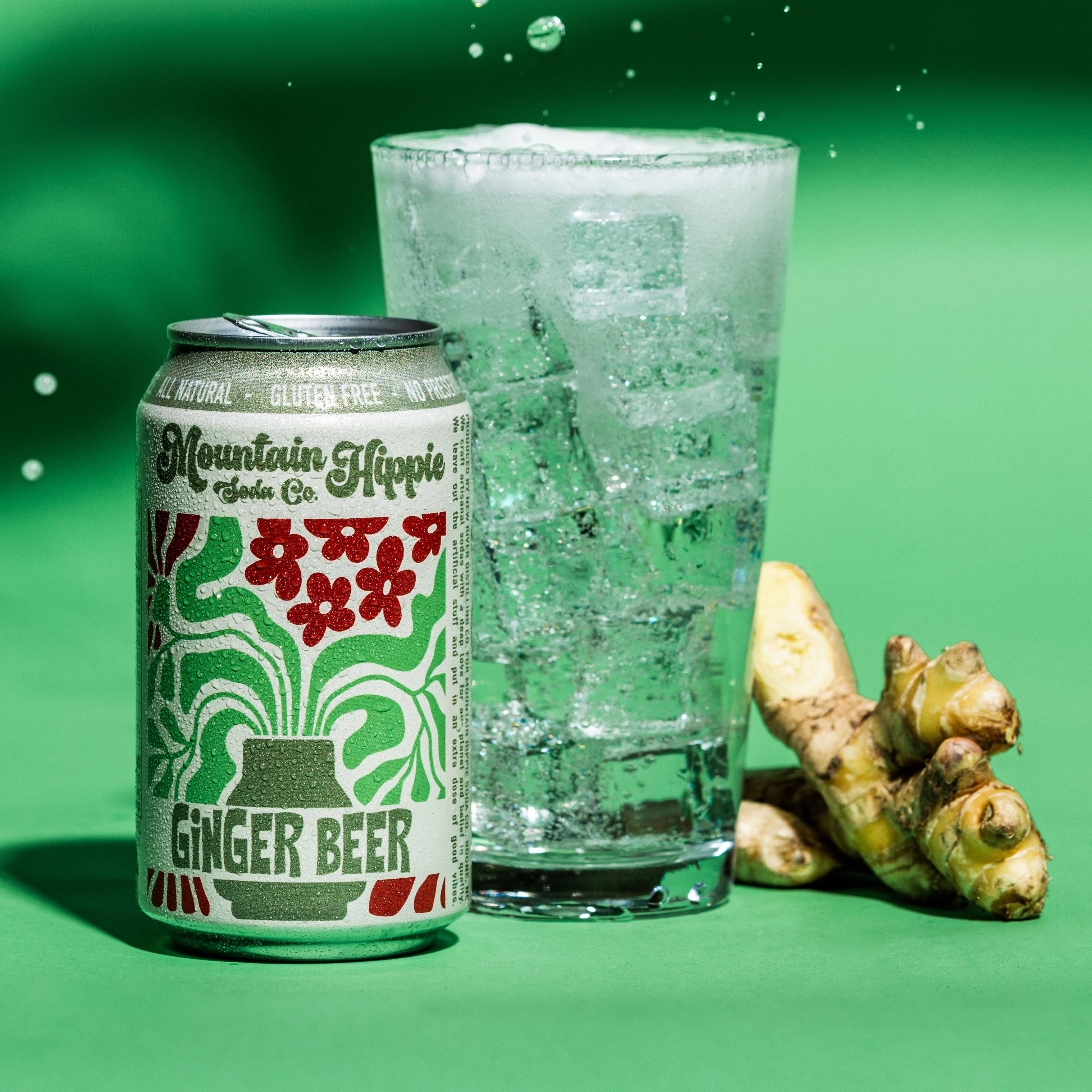 Mountain Hippie Soda Co. Ginger Beer