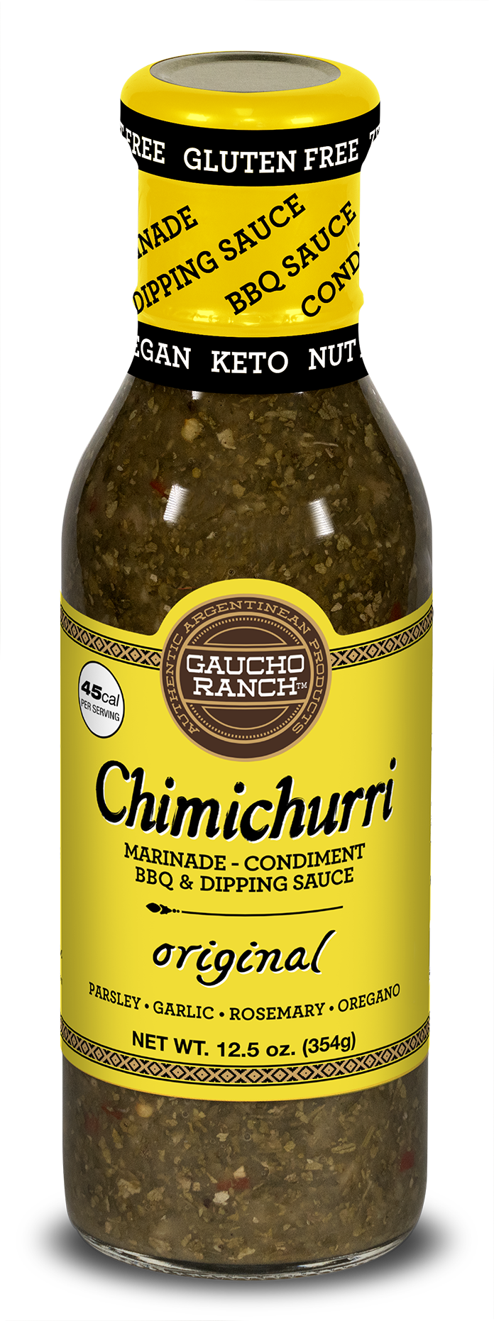 Gaucho Ranch Original Chimichurri Sauce 12.5 OUNCES
