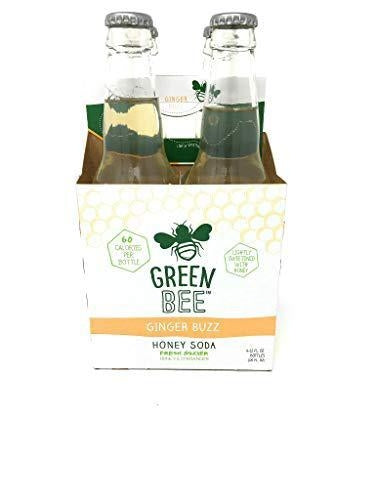 Green Bee Ginger Buzz Honey Soda 4 Pack