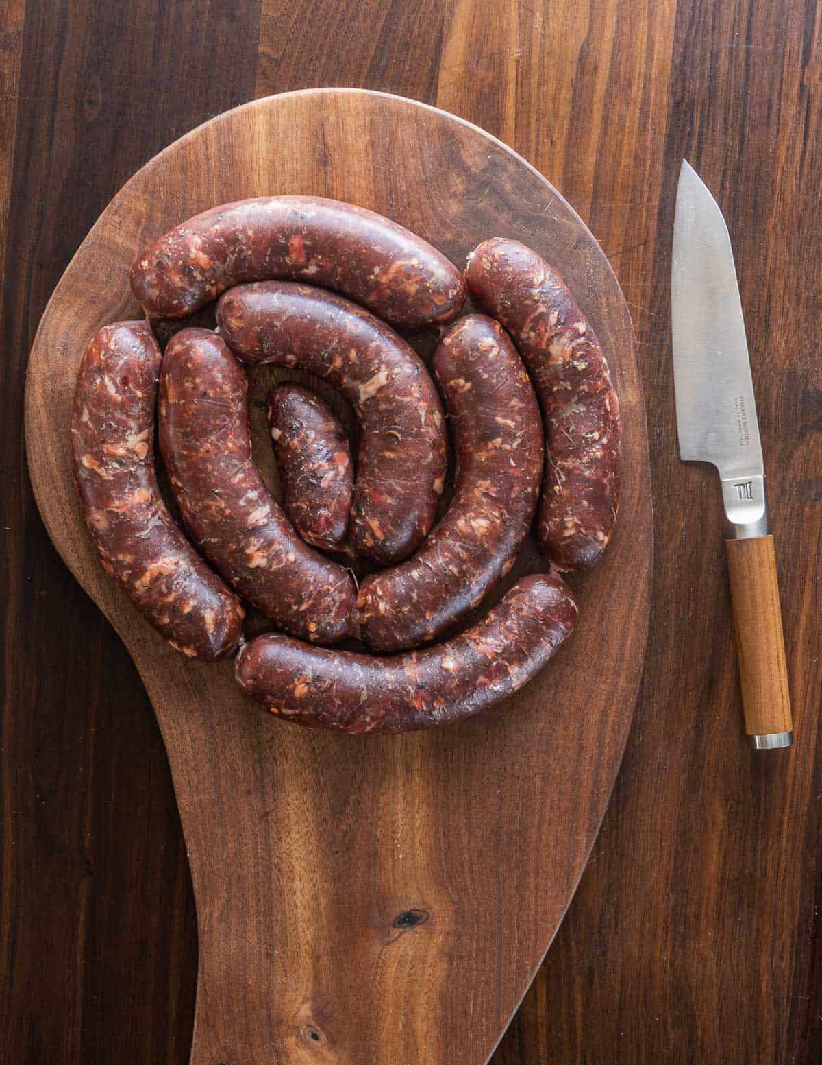 Wild Boar Smoked Sausage – Vice Kitchen