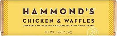 Hammond's Chicken and Waffles Milk Chocolate Bar 2.25 OUNCES