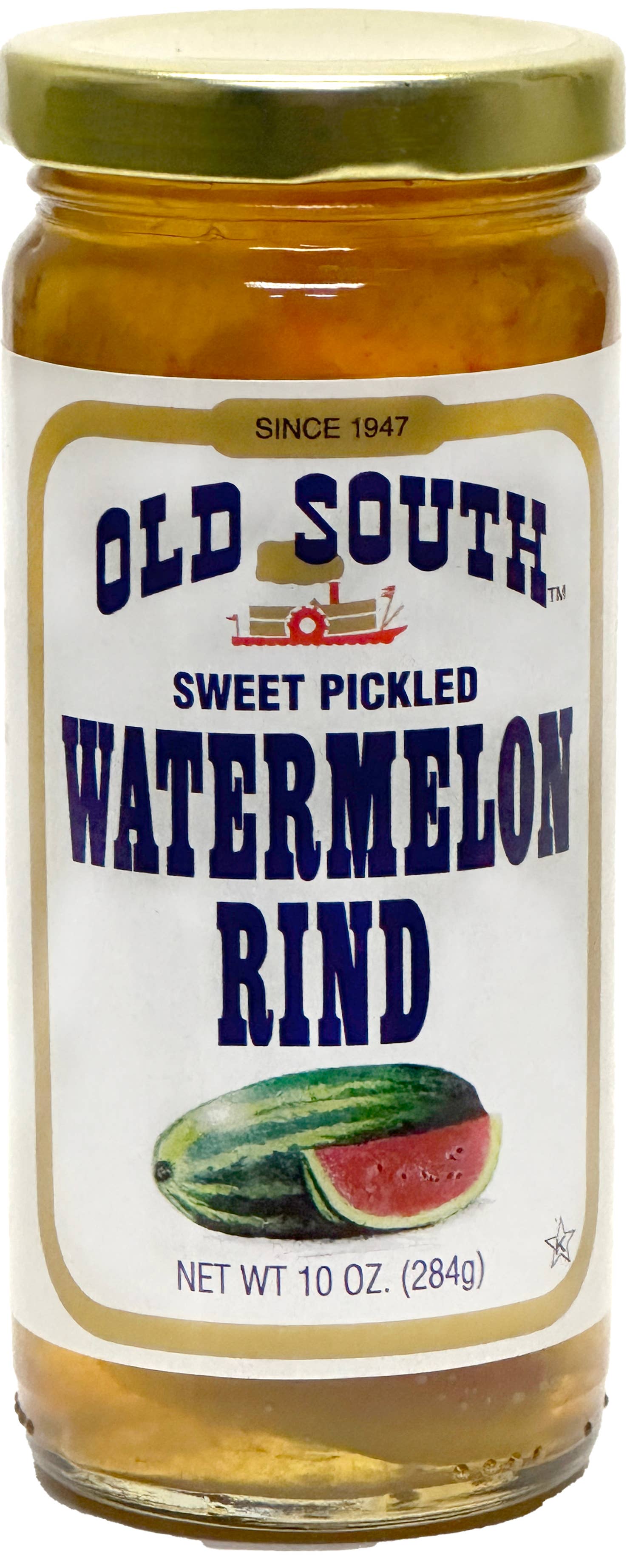 Golden West Specialty Foods Old South Sweet Pickled Watermelon Rinds 10 OUNCES