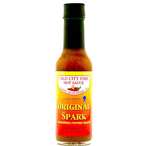 Old City Fire Hot Sauce Original Spark