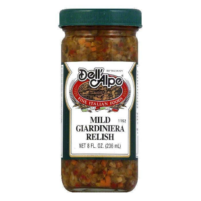 Dell' Alpe Mild Giardiniera Relish 8 OUNCES