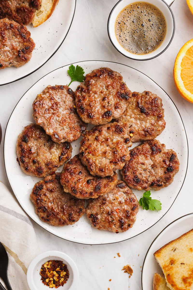 Gilmer Breakfast Sausage Patties Hot