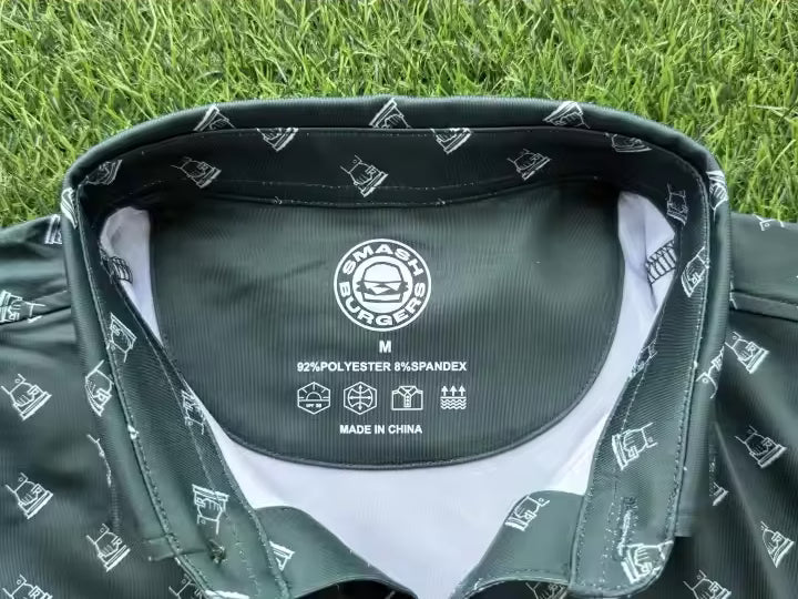 Golf Shirt Short Sleeve Green 