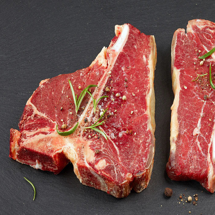 Standing Stone Beef T-Bone Steaks - AGA Certified Grass Fed